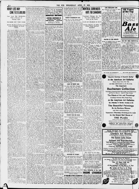 The Sun du 17/04/1912